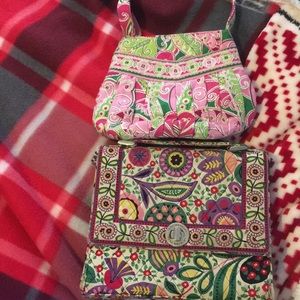 2 piece Vera Bradley purse